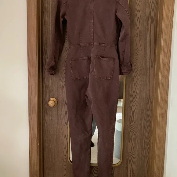 Free People Lennox Skinny Jumpsuit with Front Zipper - Picture 4 of 6